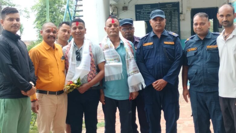 कार्यालय प्रमुखको विदाई र स्वागत
