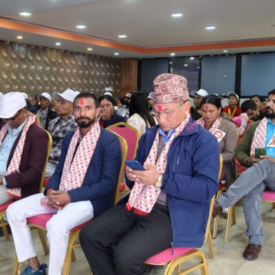 राष्ट्रिय दलित पत्रकार संघ, नेपाल जिल्ला शाखा कपिलवस्तु  लुम्बिनी प्रदेशकाे उत्कृष्ट शाखाकाे रुपमा सम्मानित भएको छ
