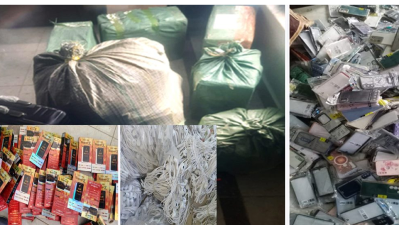 प्रहरीद्वारा ८ लाख बढीको अवैध सामान नियन्त्रण