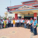 नव निर्मित दुर्गा मन्दिर समुद्‍घाटन