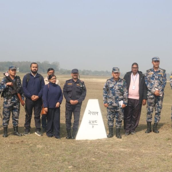 कपिलवस्तुकाे विजयनगरसँग जाेडिएका    सिमावर्ती क्षेत्रमा अनुगमन